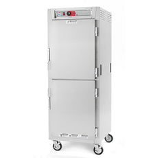 C5 8 Series Reach-In Heated Holding Cabinet, Full Height, Stainless Steel, Dutch Solid Doors, Universal Wire Slides