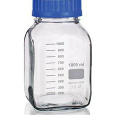 Media / Storage Bottles (Square) Wide Mouth 5000ml with GL80 Cap