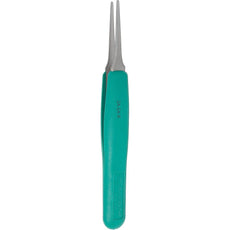 Excelta 2A-SA-R Tweezers - Straight Tapered Flat Point -★★★★- Anti-Mag. SS - Ergonomic