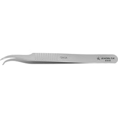 Excelta	124-SA Curved Point Neverust Anti-Magnetic Stainless Steel Tweezer