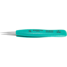 Excelta	AA-SA-ET Ergo-Tweeze .008" x .008" Medium Point Anti-magnetic Stainless Steel Ergo Tweezer