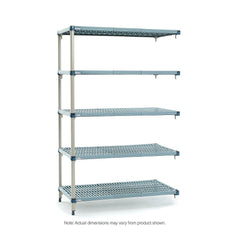 MetroMax Q 5-Tier Add-On Unit, 18" x 60" x 74"