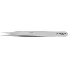 Excelta 000-SA Radius Point Neverust Anti-Magnetic Stainless Steel Tweezer