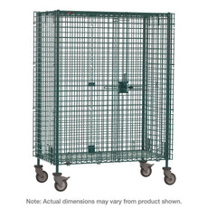 Super Erecta Mobile Security Unit, Metroseal 3 Epoxy, 27.25" x 65" x 68.4375"