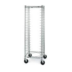 End-Load Wire Bun Pan Rack, 3" Slide Spacing