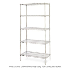 Super Erecta 5-Tier Starter Unit, Brite, 24" x 48" x 74"