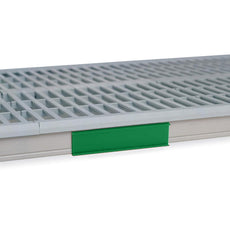 MetroMax i Color Shelf Marker, Green, 6" L x 1.5" H