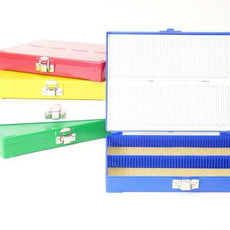 SLIDE BOX 100 1x3in. (Blue)