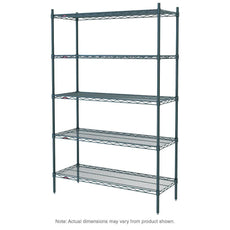 Super Erecta 5-Tier Starter Unit, Metroseal 3 Epoxy, 24" x 42" x 74"