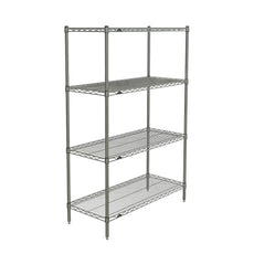 Super Erecta 4-Tier Starter Unit, Brite, 18" x 42" x 63"