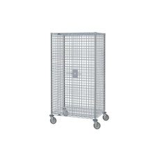 qwikSLOT Mobile Security Unit, Chrome, 27.25" x 40.75" x 67.9375"