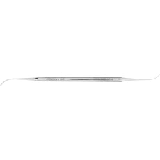 Excelta 334D .01" Curved  Stainless Steel Double Ended Tip Probe