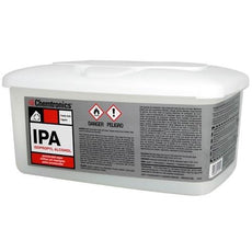 Chemtronics IPA 70% Presaturated Wipes -IPA100B