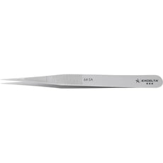 Excelta 64-SA .006" x .004" Straight Very Fine Point Anti-magnetic Stainless Steel Tweezer