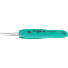 Excelta 3C-SA-PI-ET Ergo-Tweeze 4.75" Very Fine Point Anti-magnetic Stainless Steel Ergo Tweezer