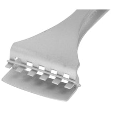 Excelta 691D-SA-PI 6-Tooth Upper Paddle with Wire Stop Anti-magnetic Stainless Steel Wafer Handling Tweezer