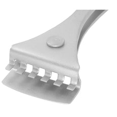 Excelta 691P-SA-PI 6-Tooth Upper Paddle with Guide PIn Anti-magnetic Stainless Steel Wafer Handling Tweezer