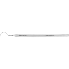 Excelta 330D .01" Stainless Steel .5" Radius Hooked Micro Tip Probe