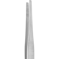 Excelta 21-SA-SE 6" Broad Strong Straight Serrated Tip  Anti-Magnetic Stainless Steel Tweezer