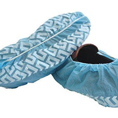 SHOE COVERS Non-Skid (BLUE) Bag of 100