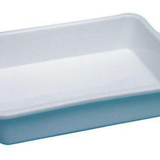 TRAY White PolyPro 18x3"