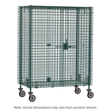 Super Erecta Mobile Security Unit, Metroseal 3 Epoxy, 27.25" x 40.75" x 67.9375"