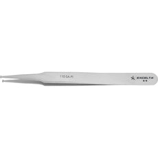 Excelta 110-SA Straight Paddle Tip Anti-Magnetic Stainless Steel Tweezer