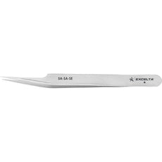 Excelta 5A-SA-SE Very Fine Offset Tapered Tip Anti-Magnetic Stainless Steel Microscopy Tweezer