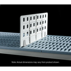 Metro Light Duty Shelf Dividers for open grid shelves, 18" L x 8" H