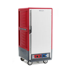 C5 3 Series Holding Cabinet with Insulation Armour, 3/4 Height, Combination Module, Full Length Solid Door, Fixed Wire Slides, 220-240V, 1681-2000W, Red