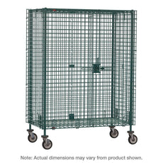 Super Erecta Mobile Security Unit, Metroseal 3 Epoxy, 27.25" x 65" x 67.9375"