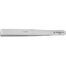 Excelta 8-SA-PI Straight Board Body Flat Sharp Point Anti-Magnetic Stainless Steel Tweezer