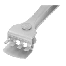 Excelta 491P-SA-PI 4-Tooth Upper Paddle with Guide PIn Anti-magnetic Stainless Steel Wafer Handling Tweezer