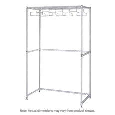 Metro Upright Garment Rack, 24" x 36" x 74.625"