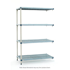 MetroMax Q 4-Tier Add-On Unit, 24" x 30" x 63"