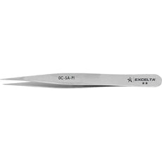 Excelta 0C-SA-PI Fine Point Anti-Magnetic Stainless Steel Tweezer