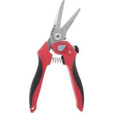 Excelta 378B 420 AISI Stainless Steel Shear Cut Heavy Duty Scissors with 2" 30° Curved Blades - 378B