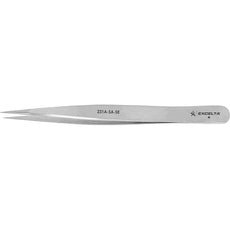 Excelta 231A-SA-SE Strong Fine Point Anti-magnetic Stainless Steel Tweezer