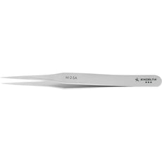 Excelta M-2-SA Straight Tapered Fine Point Neverust Anti-Magnetic Stainless Steel Miniature Tweezer