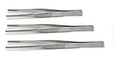 TWEEZER 6in. S.S. SERR. TIPS