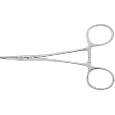 Excelta 36A-SE 5.5" Straight Stainless Steel Hemostat with Serrated Jaws