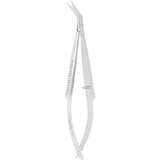 Excelta 349B Stainless Steel Shear Cut Self-Opening Scissors with .38" 45° Angled Blades