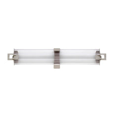 MetroMax 4 Solid Clear Stackable Shelf Ledge, Back, 24"x 4"