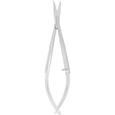 Excelta 346A Stainless Steel Shear Cut Self-Opening Scissors with .5" Straight Blades