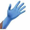 GLOVES LATEX Sz 8 LINED (BLUE)