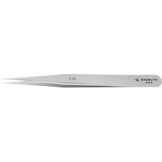 Excelta 3-SA 4.75" Very Fine Point Neverust Anti-Magnetic Stainless Steel Tweezer