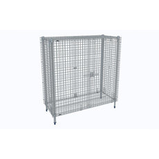 MetroMax Stationary Security Unit, 26.9375" x 62.875" x 66.1875"