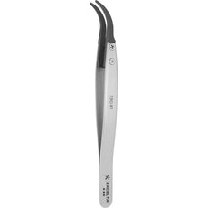 Excelta 759D-RT Tweezers - Replaceable Tip - Curved Tip -★★★- Carbon Fiber Tips