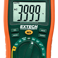 MULTIMETER  w/TEMP PROBE