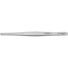 Excelta	21-8-SA 8" Broad Strong Serrated Tip Neverust Stainless Steel, Anti-Magnetic Tweezer